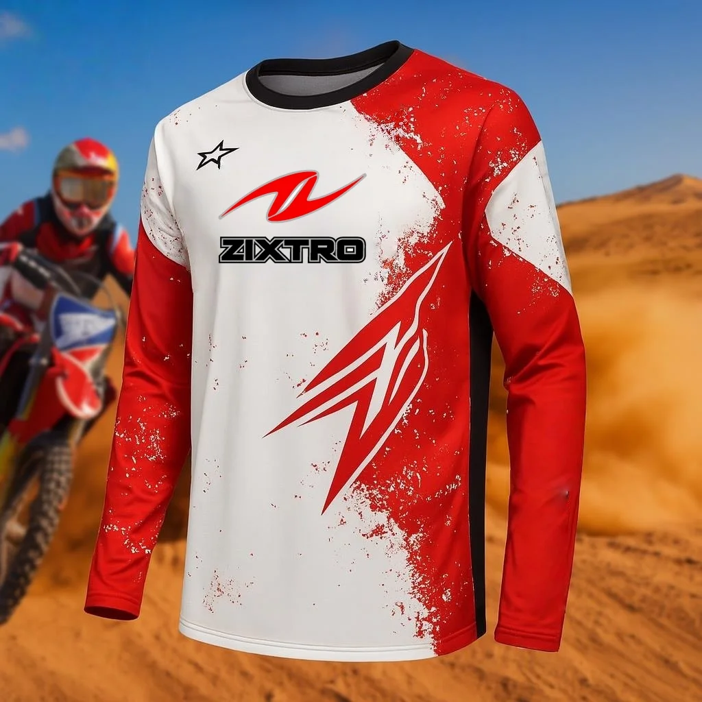 Hot Selling 3D Printed Motorcycle Long Sleeved T-shirt BMX Quick Drying Breathable Cycling Shirt for Men Women Cycling Fashion
Hot Selling 3D Printed Motorcycle Long Sleeved T-shirt BMX Quick Drying Breathable Cycling Shirt for Men Women Cycling Fashion