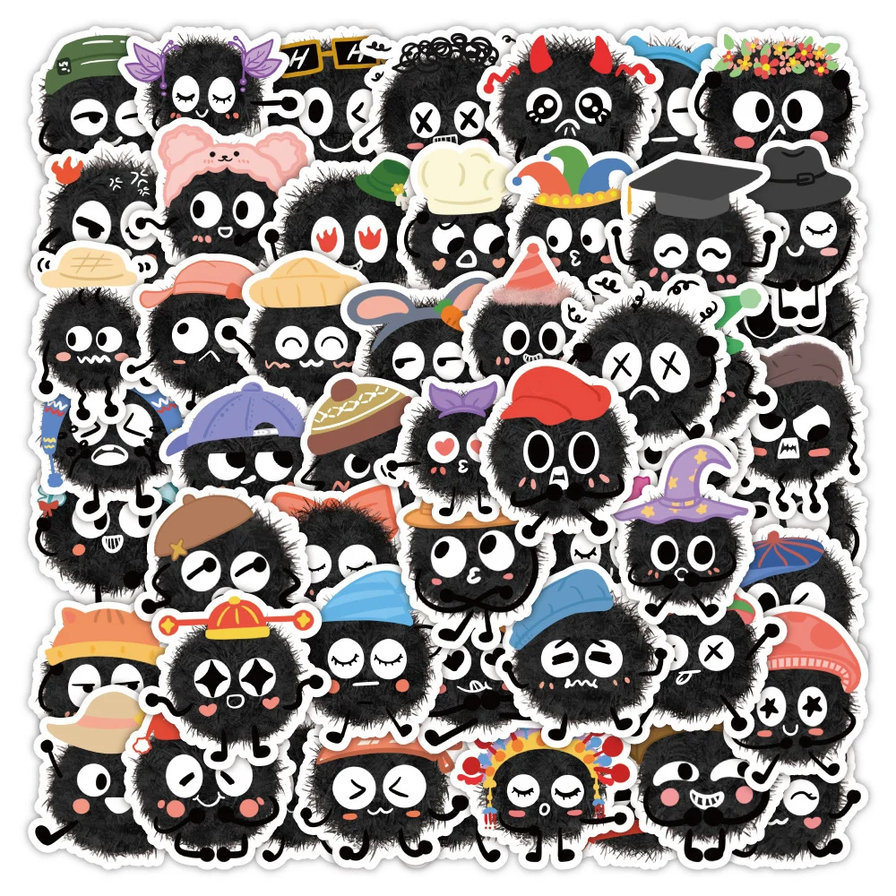 10/30/50pcs Cute Coal Ball Cartoon Stickers for Kids Toys Waterproof Graffiti Laptop Phone Case Diary Kawaii Funny Sticker Decal
10/30/50pcs Cute Coal Ball Cartoon Stickers for Kids Toys Waterproof Graffiti Laptop Phone Case Diary Kawaii Funny Sticker Decal