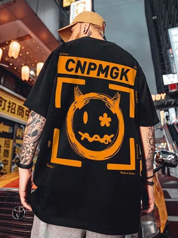 Футболка мужская с коротким рукавом, модная повседневная свободная парная одежда в стиле хип-хоп, хлопковый топ с принтом, большие размеры 8XL, лето
Футболка мужская с коротким рукавом, модная повседневная свободная парная одежда в стиле хип-хоп, хлопковый топ с принтом, большие размеры 8XL, лето