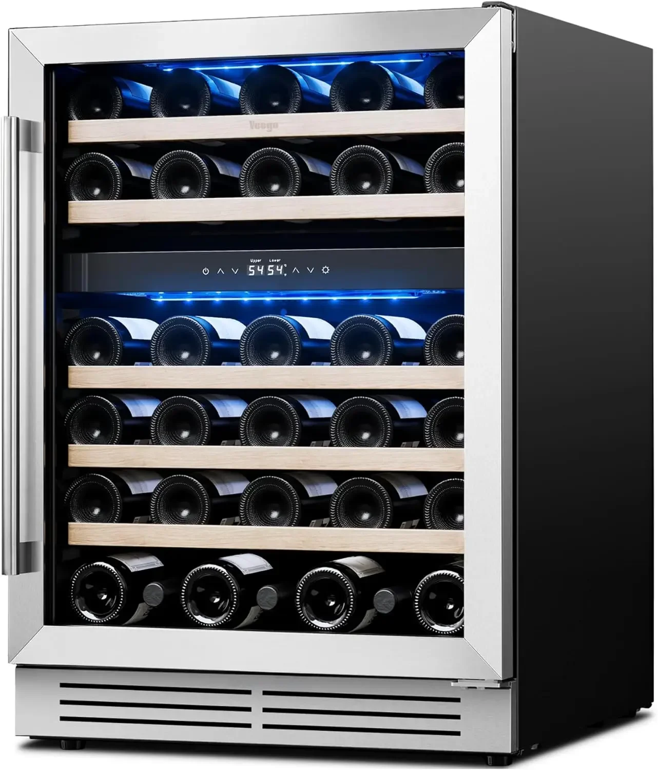 Bottles, 40-65°F Wine Refrigerator Glass Door, Built in, Freestanding Under Counter Fridge for Beer Soda Drink Home Bar Office
Bottles, 40-65°F Wine Refrigerator Glass Door, Built in, Freestanding Under Counter Fridge for Beer Soda Drink Home Bar Office