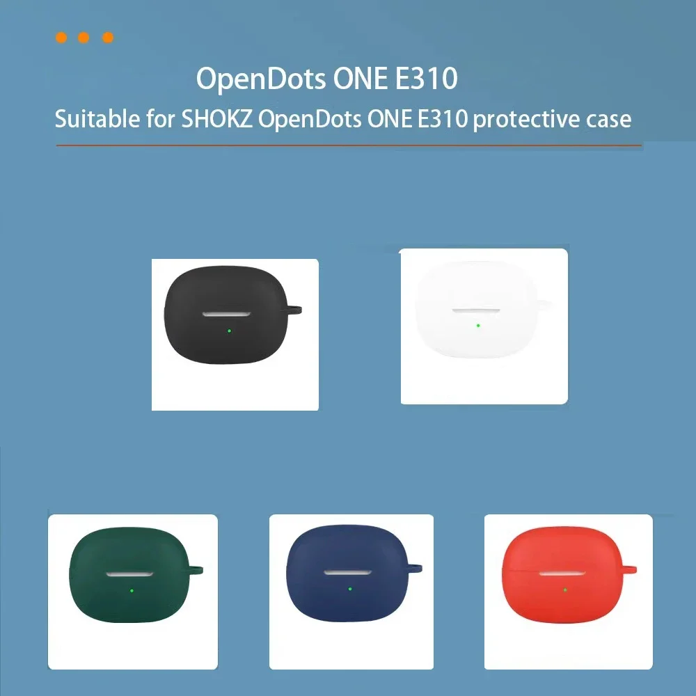 Silicone Case For SHOKZ Open Dots ONE E310 Case Wireless Headphone Protector Case For SHOKZ Open Dots ONE E310 Protect Cover
Silicone Case For SHOKZ Open Dots ONE E310 Case Wireless Headphone Protector Case For SHOKZ Open Dots ONE E310 Protect Cover