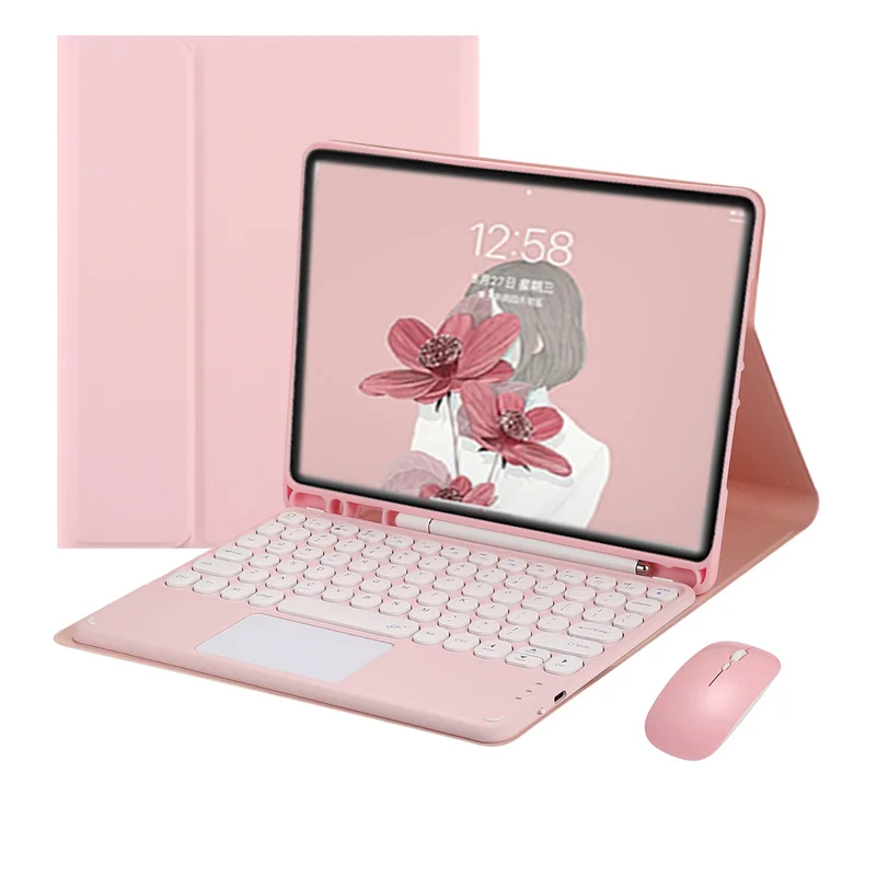 Leather Stand Magnetic Skin for Samsung Galaxy Tab A8 10.5 2021 SM-X200 X205 10.5'' Case Wireless Touchpad Keyboard Cover Funda
Leather Stand Magnetic Skin for Samsung Galaxy Tab A8 10.5 2021 SM-X200 X205 10.5'' Case Wireless Touchpad Keyboard Cover Funda