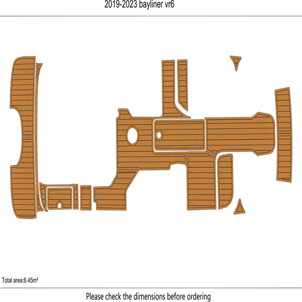 2019-2023 bayliner vr6 Cockpit swim platform 1/4" 6mm EVA foam floor SeaDek MarineMat Gatorstep Style Self Adhesive
2019-2023 bayliner vr6 Cockpit swim platform 1/4" 6mm EVA foam floor SeaDek MarineMat Gatorstep Style Self Adhesive