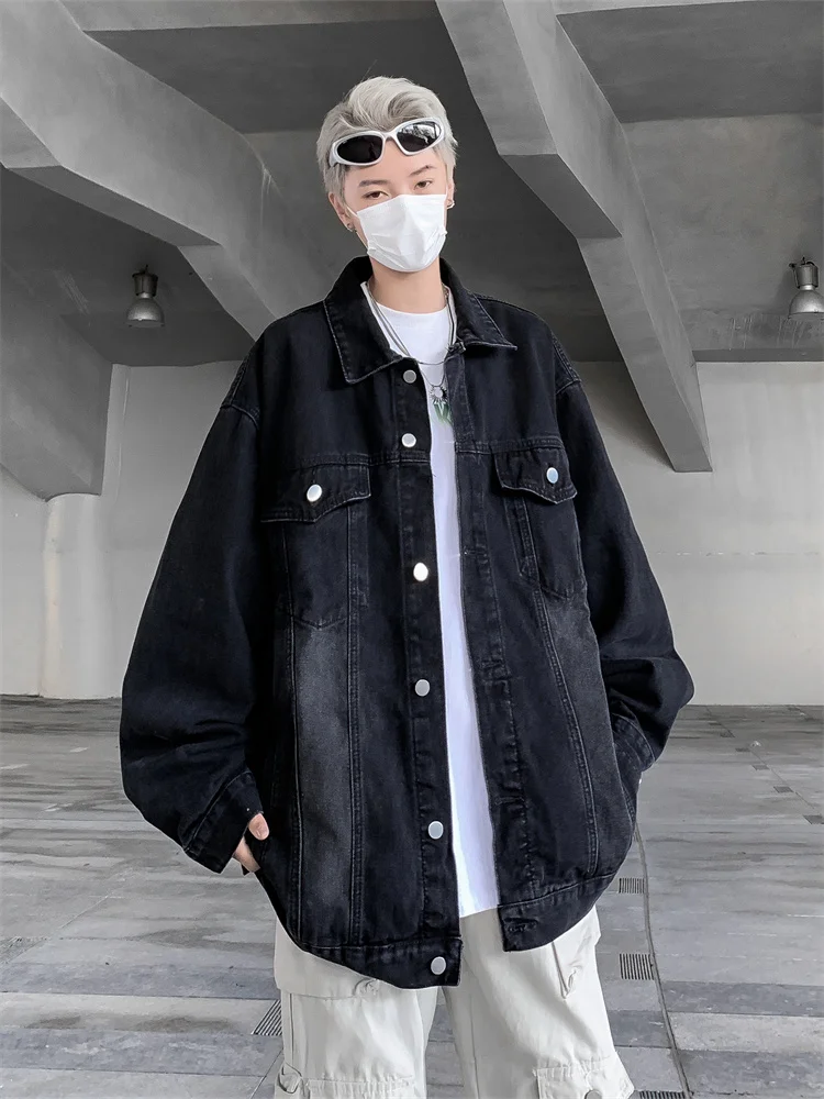 Retro Denim Jacket for Men Casual High Street Versatile Handsome American Style Workwear Coat Student Top for Couples
Retro Denim Jacket for Men Casual High Street Versatile Handsome American Style Workwear Coat Student Top for Couples