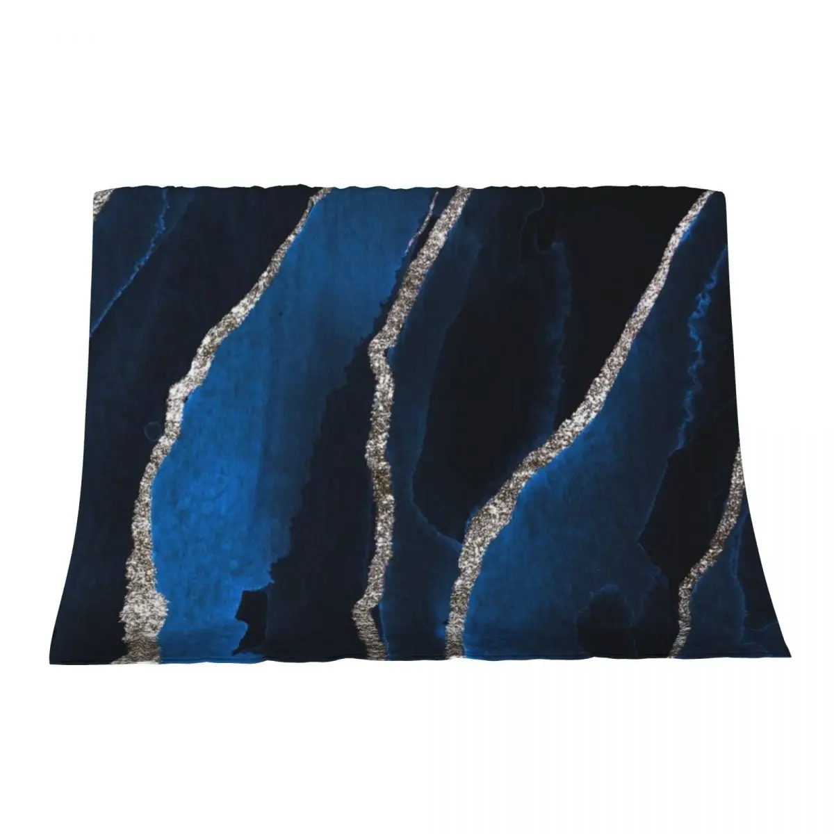 Luxurious Navy Blue and Silver Shimmer Throw Blanket Baby Luxury Throw Single Blankets
Luxurious Navy Blue and Silver Shimmer Throw Blanket Baby Luxury Throw Single Blankets