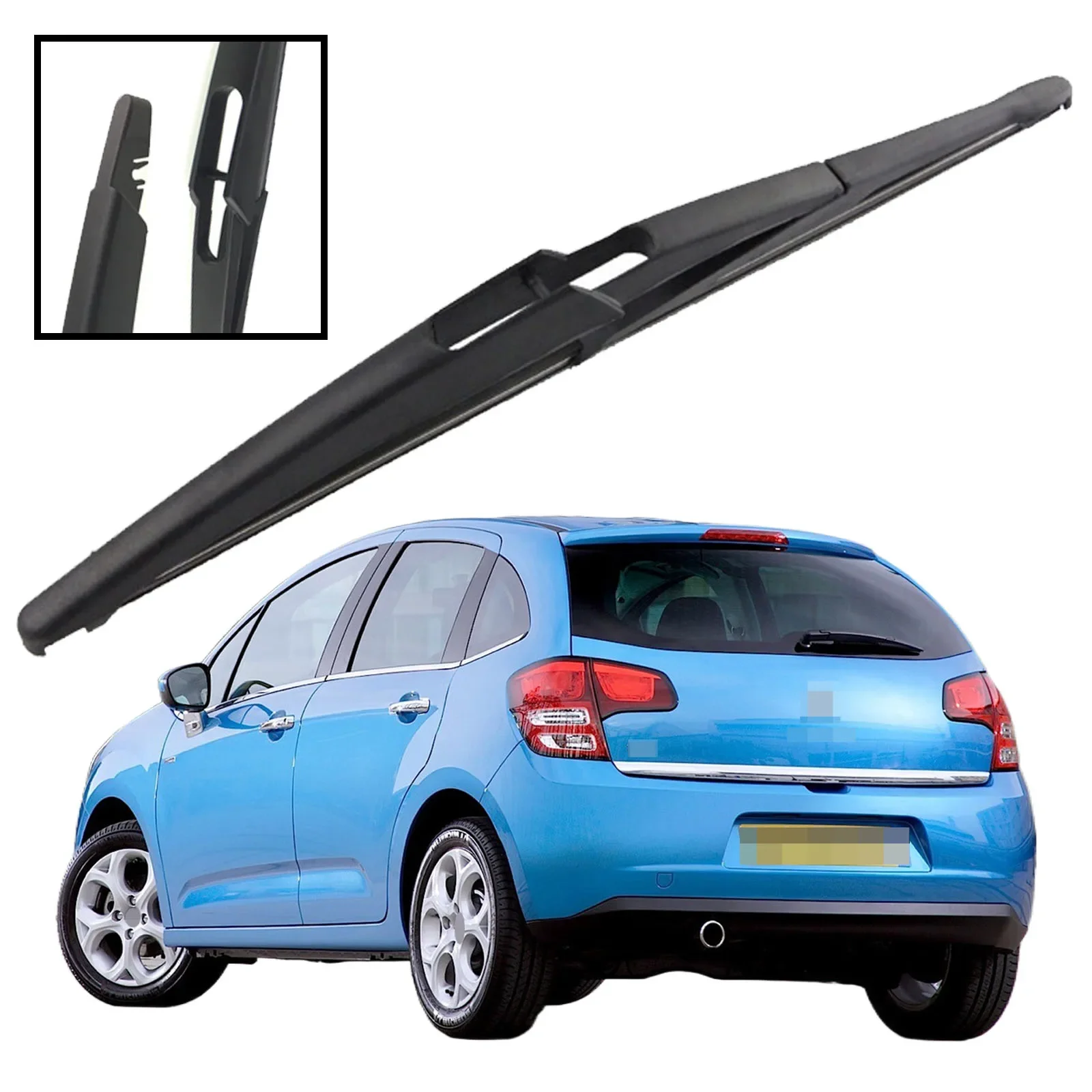 12" Rear Windshield Windscreen Washer Wiper Blade For Citroen C3 MK2 2009-2016 Car Accessories Accsesories
12" Rear Windshield Windscreen Washer Wiper Blade For Citroen C3 MK2 2009-2016 Car Accessories Accsesories