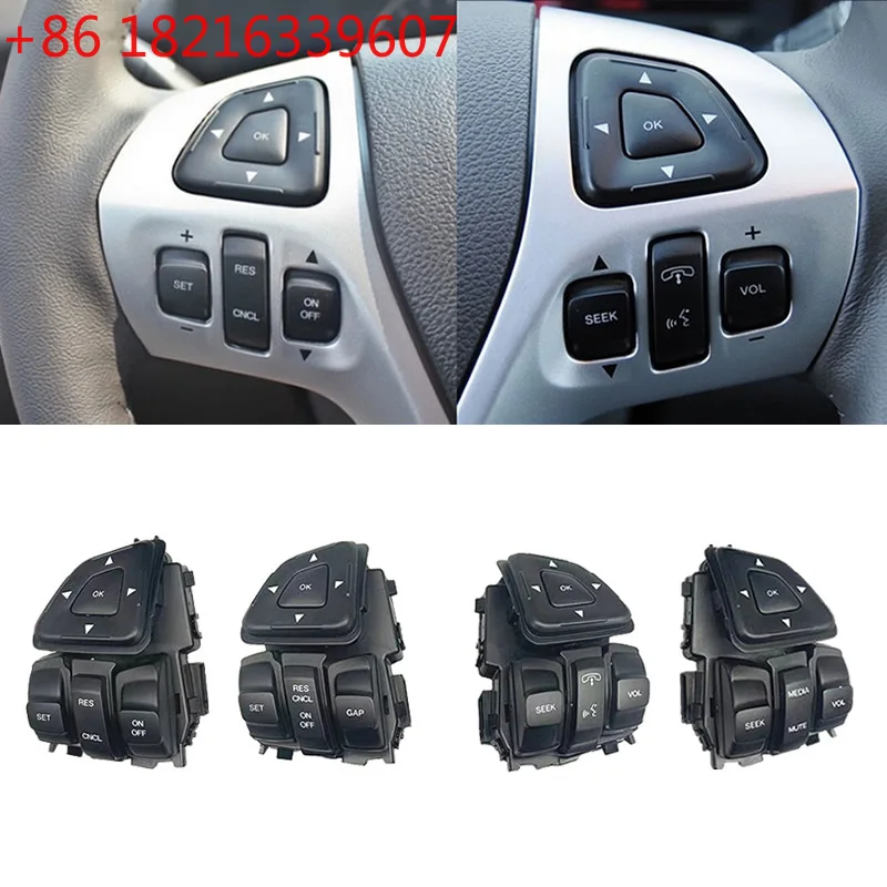 TAO Car Steering Wheel Cruise Control Switch Multifunction Buttons For Ford Edge Explorer 2012 2013 2014 2015
TAO Car Steering Wheel Cruise Control Switch Multifunction Buttons For Ford Edge Explorer 2012 2013 2014 2015