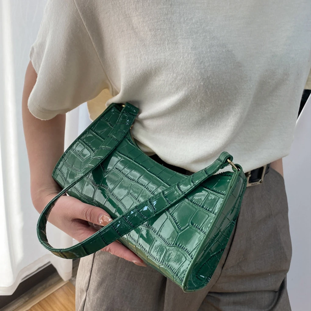 New Fashion Women’s Crocodile PU Leather Shoulder Bags Handbags Luxury Simple Underarm Bags Handbags Female Purses
New Fashion Women’s Crocodile PU Leather Shoulder Bags Handbags Luxury Simple Underarm Bags Handbags Female Purses