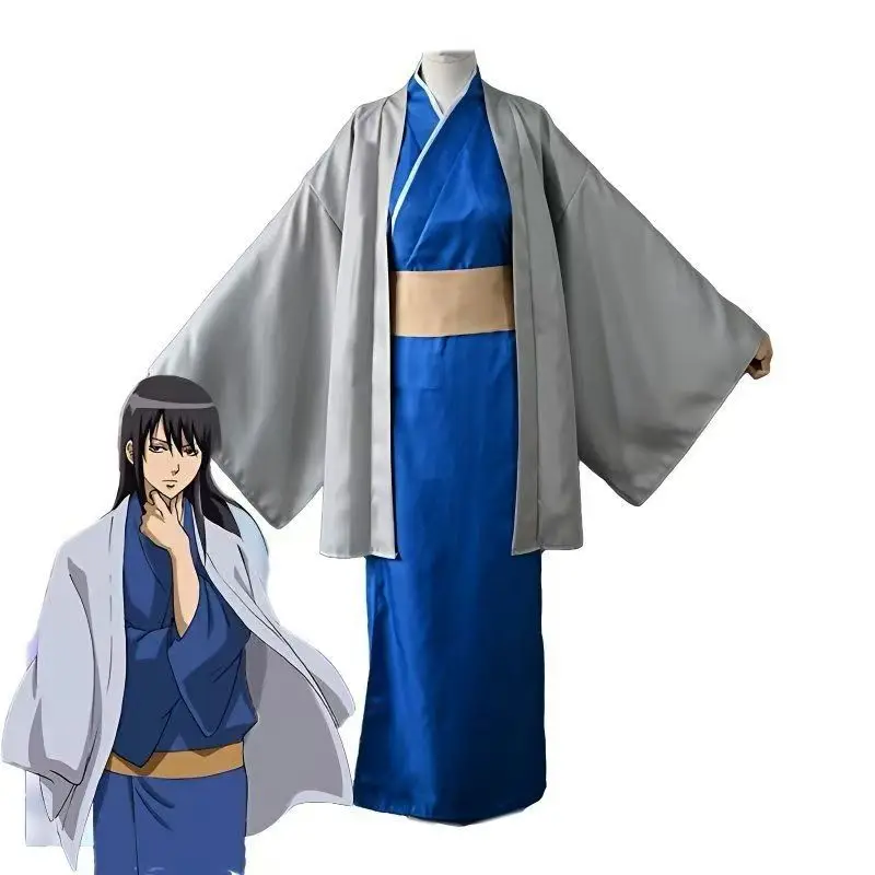 Gintama Kotarou Katsura Cosplay Costume Authentic Samurai Kimono Set Full Set For Halloween Conventions Comic Con Role Play
Gintama Kotarou Katsura Cosplay Costume Authentic Samurai Kimono Set Full Set For Halloween Conventions Comic Con Role Play