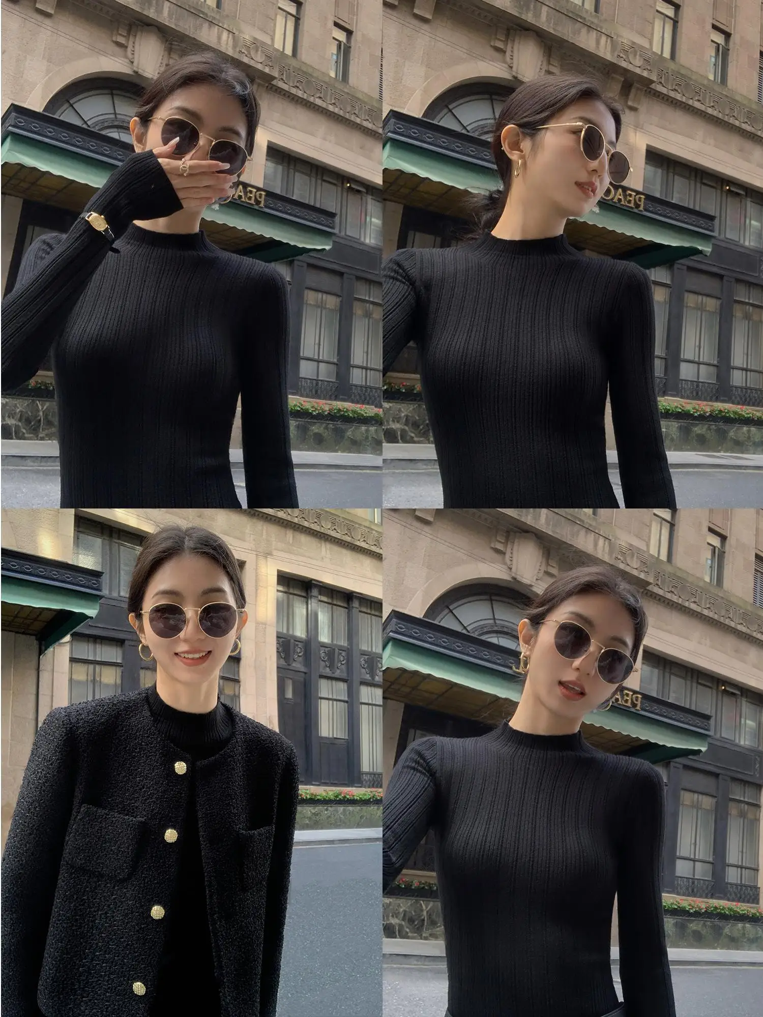 MULVAN Women's Slim Fit Long Sve Sweater Base irt f High Collar Knitted Top Autumn Winter Faion Sensation Base Layer
MULVAN Women's Slim Fit Long Sve Sweater Base irt f High Collar Knitted Top Autumn Winter Faion Sensation Base Layer