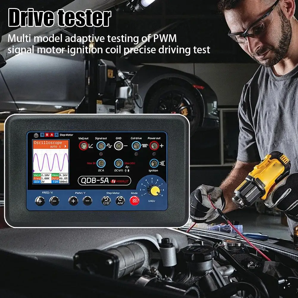 QDB 3A 4A QDB-5A Автомобильный привод Тестер Мотор осциллографа ШИМ-мультиметр зажигания Шаговый генератор Инструмент для катушки сигнала D N1B2
QDB 3A 4A QDB-5A Автомобильный привод Тестер Мотор осциллографа ШИМ-мультиметр зажигания Шаговый генератор Инструмент для катушки сигнала D N1B2