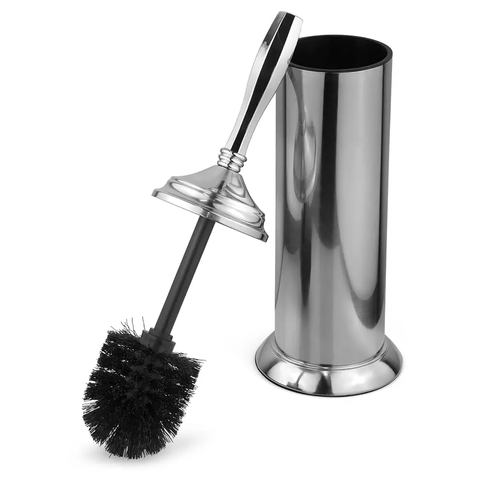 Free Shipping- Stainless Steel Toilet Brush with Holder, Bowl Scrubber with Durable Cleaning Bristles, Hidden Brush with Sp
Free Shipping- Stainless Steel Toilet Brush with Holder, Bowl Scrubber with Durable Cleaning Bristles, Hidden Brush with Sp