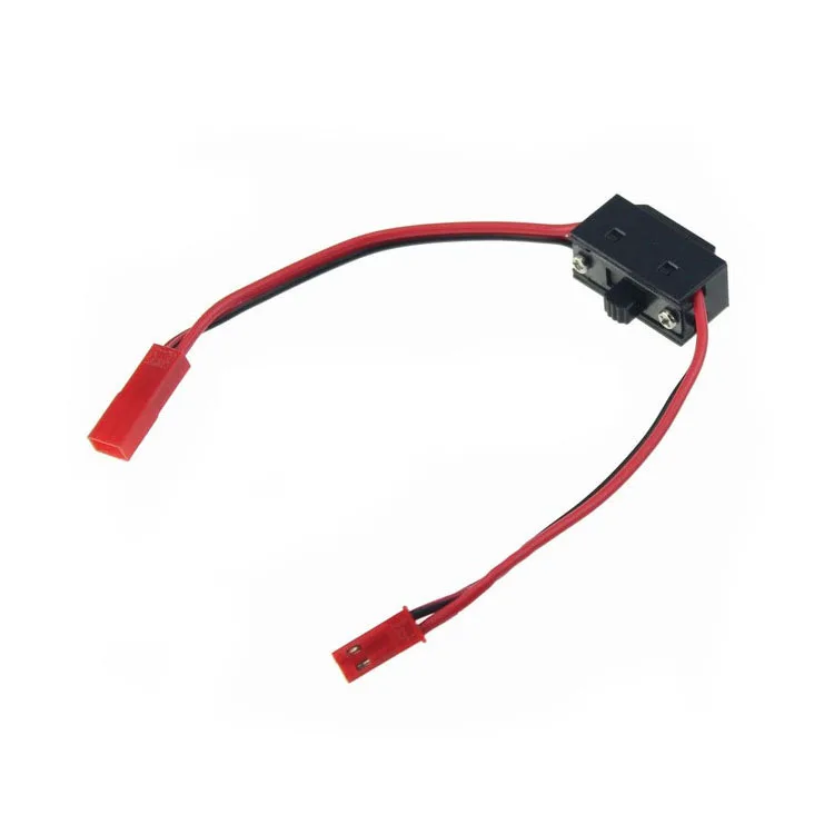 30PCS JR Futaba JST Connector Power Switch For RC Airplane Parts On/Off Control Receiver With JR Lead Connectors Made Of Plastic