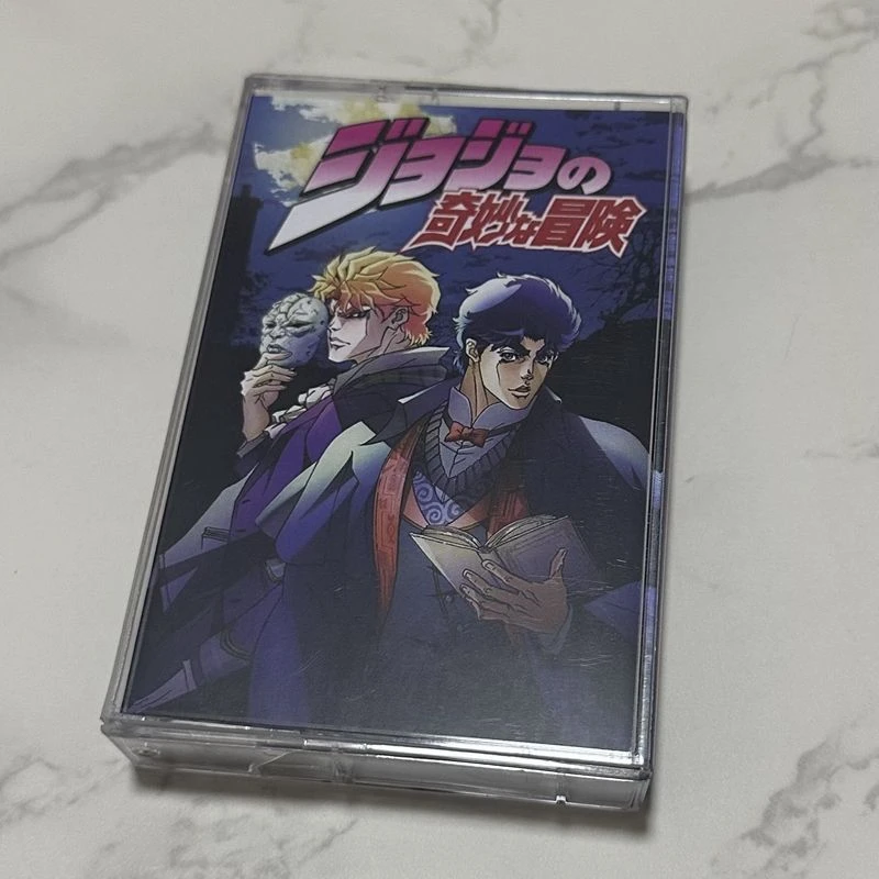 Anime JoJo's Bizarre Adventure Kujo Jotaro Music Tape Greatest Hits OST Album Cassettes Cosplay Recorder Walkman Soundtracks Box
Anime JoJo's Bizarre Adventure Kujo Jotaro Music Tape Greatest Hits OST Album Cassettes Cosplay Recorder Walkman Soundtracks Box