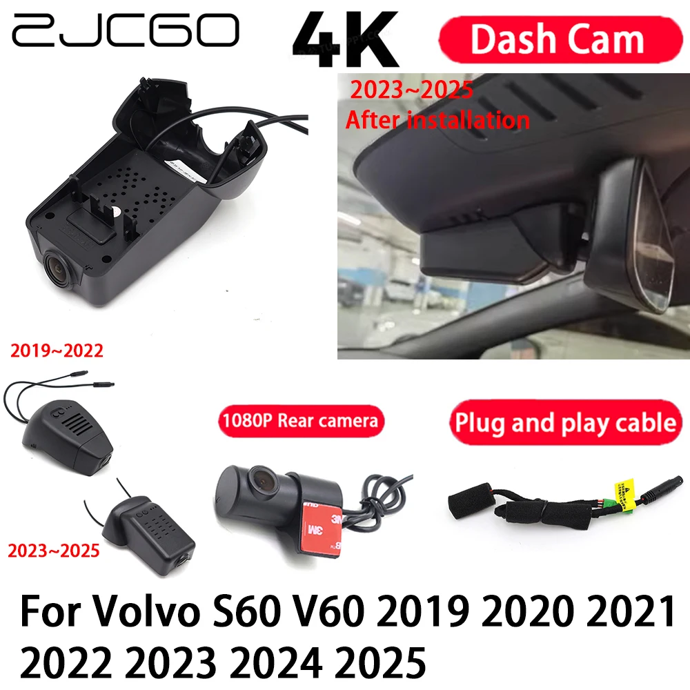 Car Camera 4K Plug and Play Dash Cam Video Recorder Night Vision for Volvo S60 V60 2019 2020 2021 2022 2023 2024 2025
Car Camera 4K Plug and Play Dash Cam Video Recorder Night Vision for Volvo S60 V60 2019 2020 2021 2022 2023 2024 2025