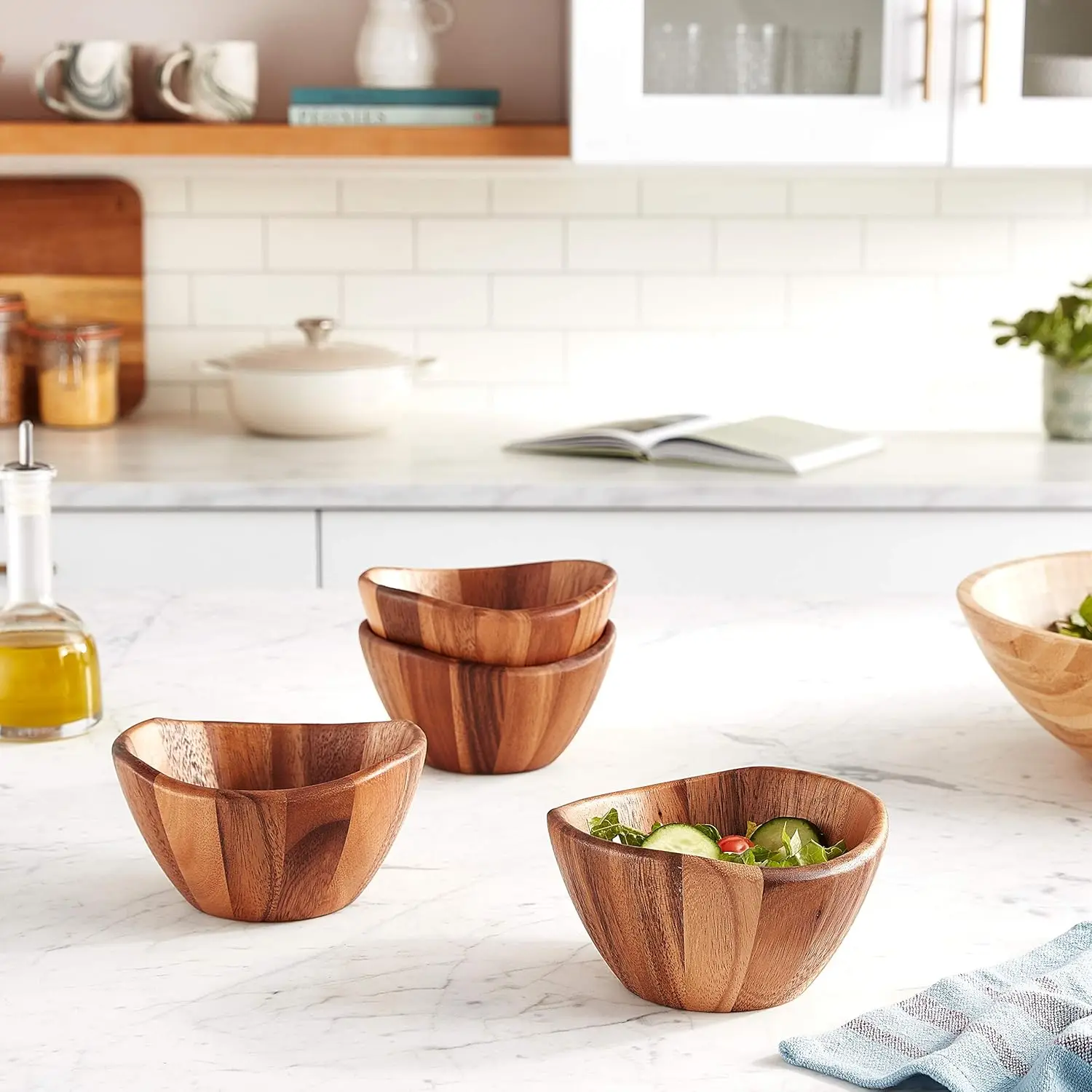 Acacia 6 x 3 Wave Bowl Набор из 4 шт., 20 жидких унций, коричневые миски для фруктов, салатница, миска для рамэн
Acacia 6 x 3 Wave Bowl Набор из 4 шт., 20 жидких унций, коричневые миски для фруктов, салатница, миска для рамэн