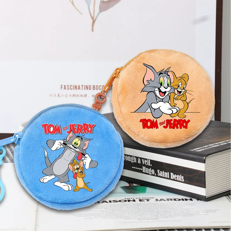 Tom and Jerry Coin Purse Earphone Data Cable Storage Bag Cartoon Adorable Handbags Ornaments Small Wallets Holiday Birthday Gift
Tom and Jerry Coin Purse Earphone Data Cable Storage Bag Cartoon Adorable Handbags Ornaments Small Wallets Holiday Birthday Gift