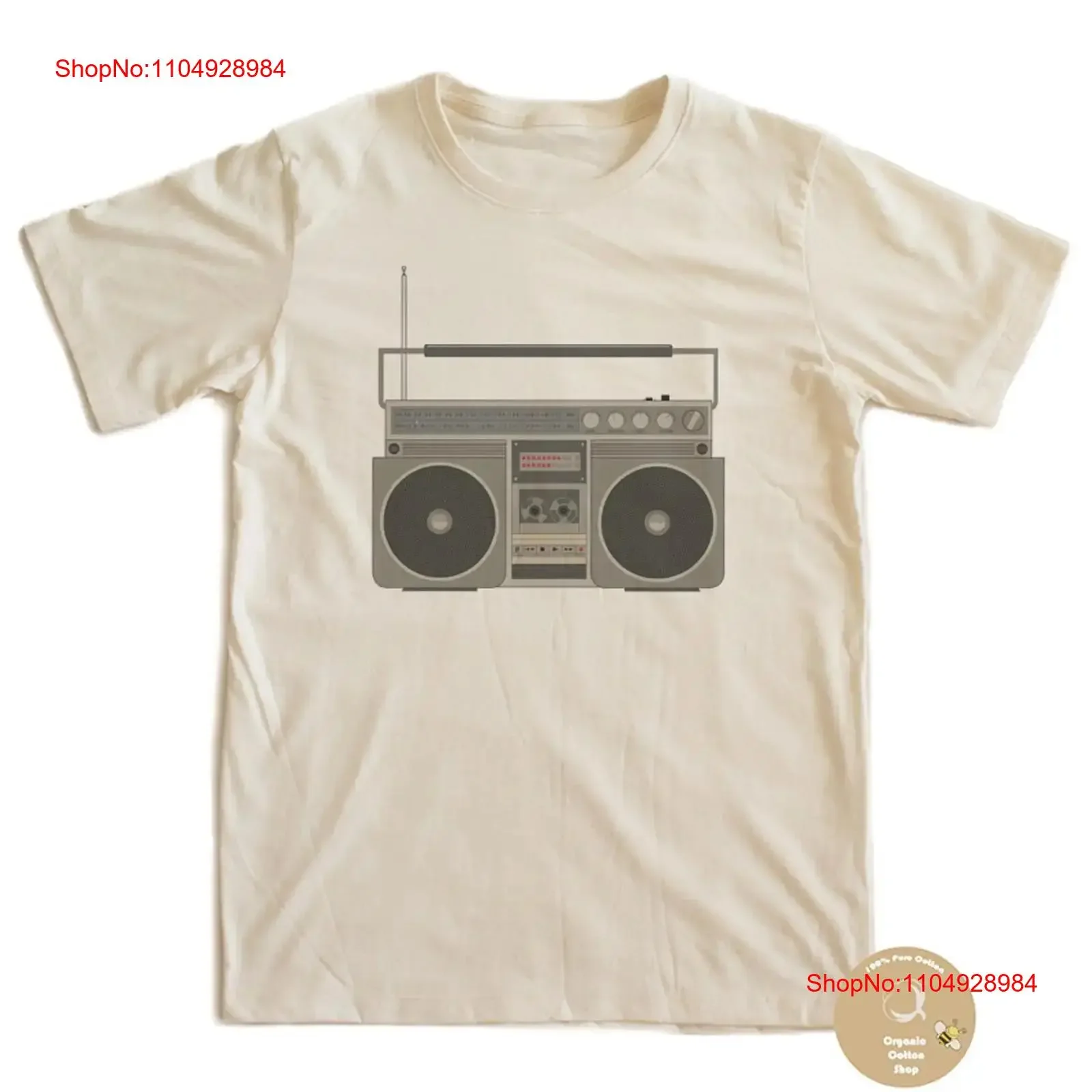 Vintage Boom Box Radio Rock T shirt 100 Organic Cotton vintage Washed Stretched Soft Comfortable homme Stylish designer clothes
Vintage Boom Box Radio Rock T shirt 100 Organic Cotton vintage Washed Stretched Soft Comfortable homme Stylish designer clothes