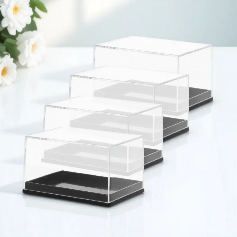 4Pcs Clear Specimen Display Box Sturdy Mineral Storage Case Transparent Organizer for Jewelry Beads Crafts Small Electronics
4Pcs Clear Specimen Display Box Sturdy Mineral Storage Case Transparent Organizer for Jewelry Beads Crafts Small Electronics