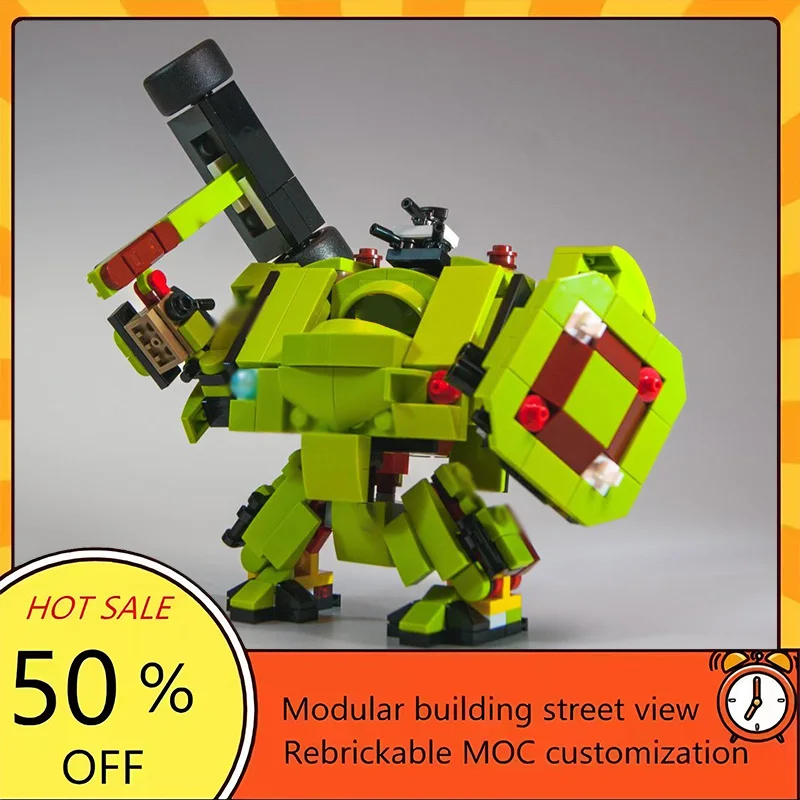 304PCS Popular Space War Movie Model MOC Building Bricks Battle Mech Modular Technology Gifts Holiday Assemble Children Toy Suit
304PCS Popular Space War Movie Model MOC Building Bricks Battle Mech Modular Technology Gifts Holiday Assemble Children Toy Suit