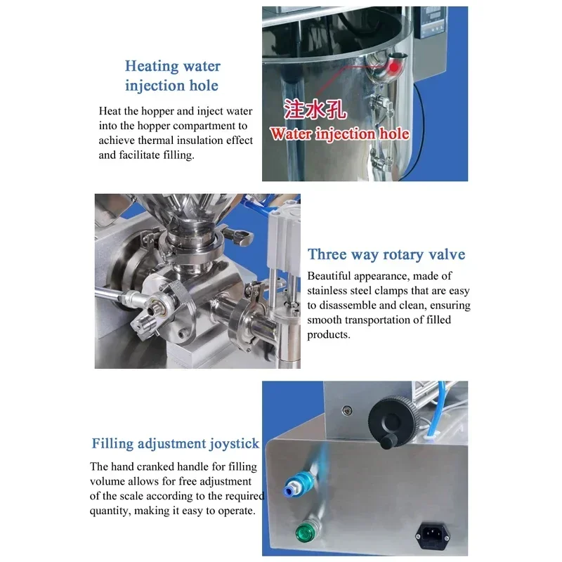 PBOBP Нагревательная и перемешивающая машина для наполнения кремовой косметики и соевой пасты с одной головкой, пневматический наполнитель
PBOBP Нагревательная и перемешивающая машина для наполнения кремовой косметики и соевой пасты с одной головкой, пневматический наполнитель