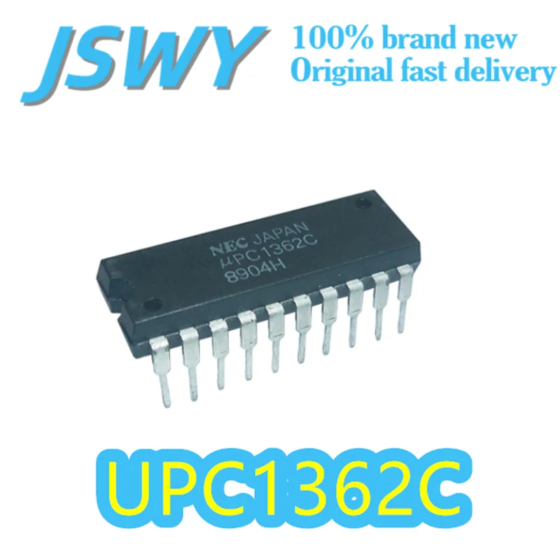 (5/50 pieces) UPC1362C 1362C DIP-20 package Dual channel electronic channel selector ±70mA Original genuine Quick delivery
(5/50 pieces) UPC1362C 1362C DIP-20 package Dual channel electronic channel selector ±70mA Original genuine Quick delivery