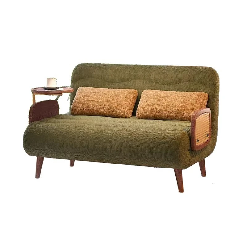 Solid wood folding lazy sofa, small apartment family living room balcony
Solid wood folding lazy sofa, small apartment family living room balcony