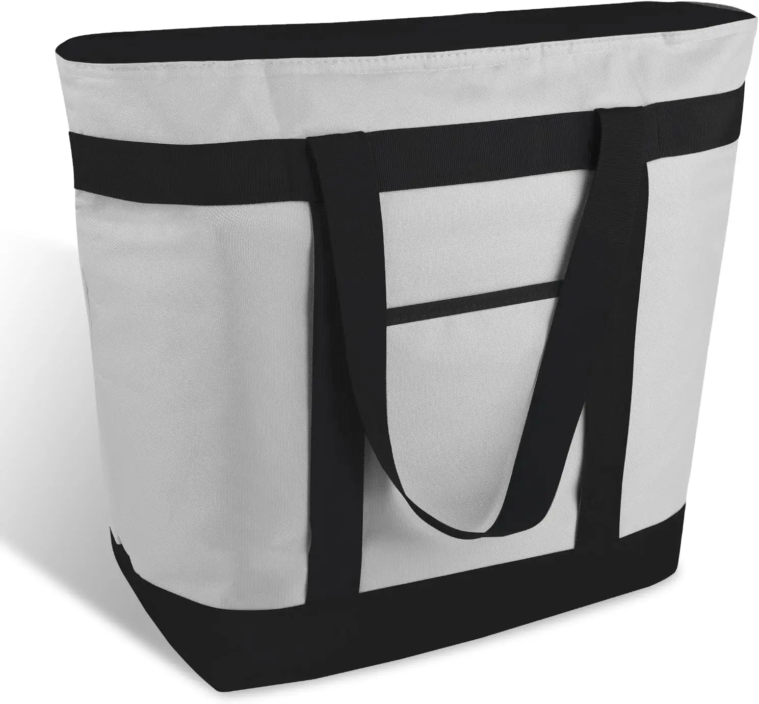 39L Insulated Food Delivery Bag, Heavy Duty Thermal Tote, Leakproof Hot & Cold Transport for Restaurants & Drivers, Grey
39L Insulated Food Delivery Bag, Heavy Duty Thermal Tote, Leakproof Hot & Cold Transport for Restaurants & Drivers, Grey