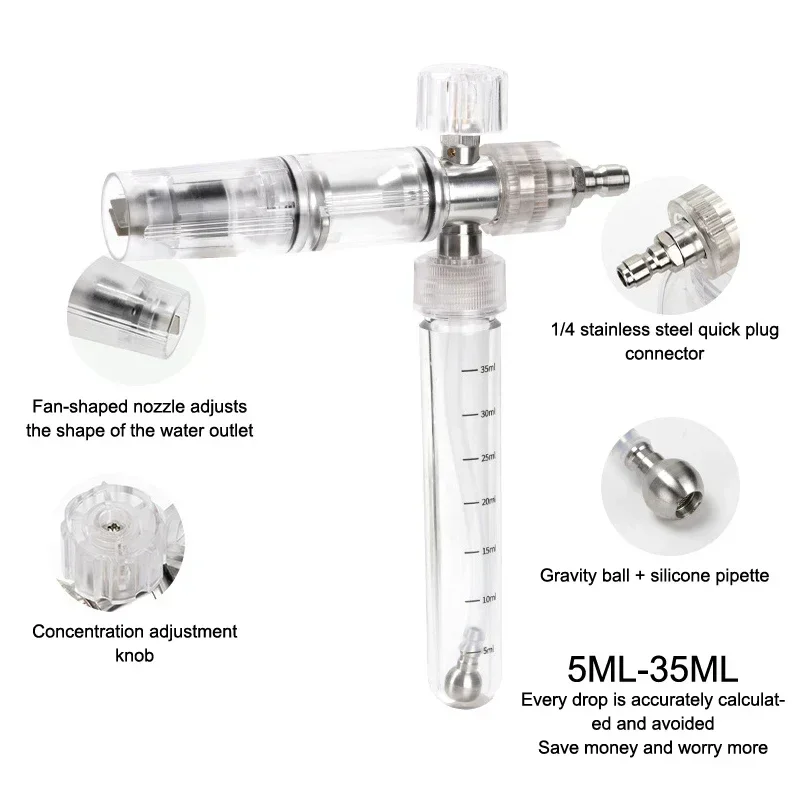 35 мл горшок для пены с водой, регулируемый пистолет для мойки высокого давления с быстроразъемным разъемом 1/4 дюйма, распылитель для мыльной пены для чистки автомобилей, внедорожников
35 мл горшок для пены с водой, регулируемый пистолет для мойки высокого давления с быстроразъемным разъемом 1/4 дюйма, распылитель для мыльной пены для чистки автомобилей, внедорожников