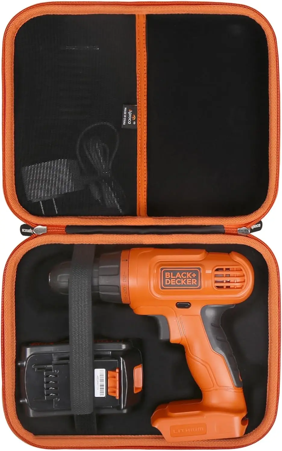 Aproca Case Compatible with BLACK+DECKER 20V MAX POWERCONNECT Power Drill Cordless Drill Driver Electric Screwdriver, Portable Storage Bag for Accessories (Case Only)
Aproca Case Compatible with BLACK+DECKER 20V MAX POWERCONNECT Power Drill Cordless Drill Driver Electric Screwdriver, Portable Storage Bag for Accessories (Case Only)