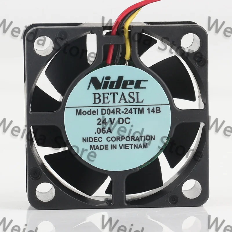 New original genuine product Nidec 4015 D04R-24TM 14B 24V 0.06A 4CM high air volume three-wire variable frequency fan
New original genuine product Nidec 4015 D04R-24TM 14B 24V 0.06A 4CM high air volume three-wire variable frequency fan