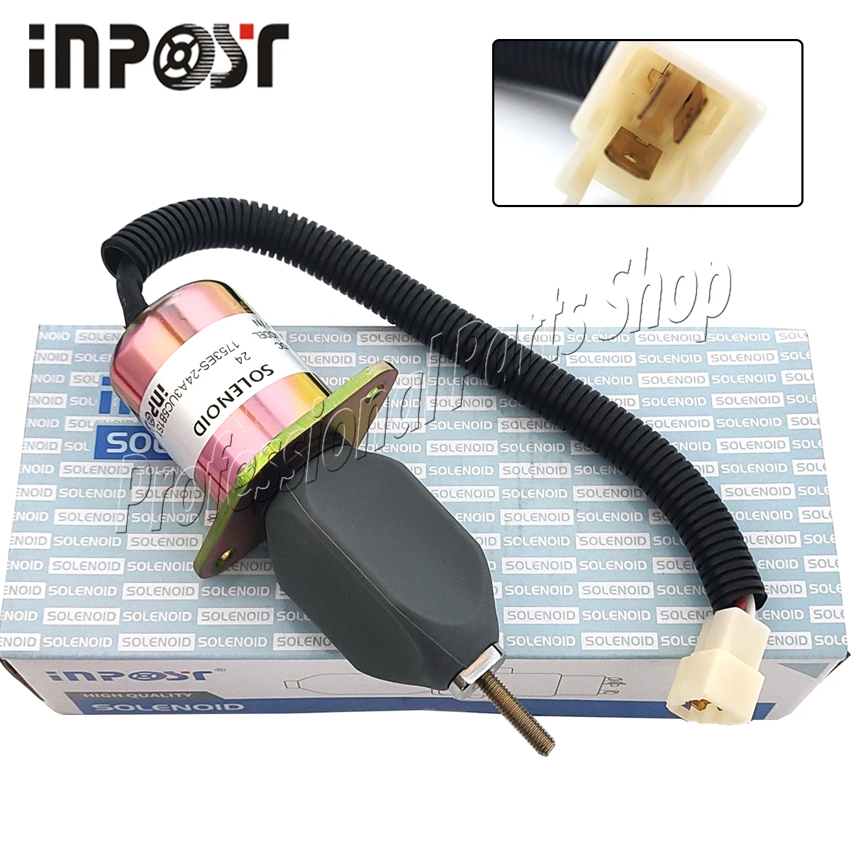 24V 1753ES-24A3UC5B1S1 Fuel Stop Solenoid SA-3840-T For Yanmar 4TNE98 4TNE94 4TNC88
24V 1753ES-24A3UC5B1S1 Fuel Stop Solenoid SA-3840-T For Yanmar 4TNE98 4TNE94 4TNC88