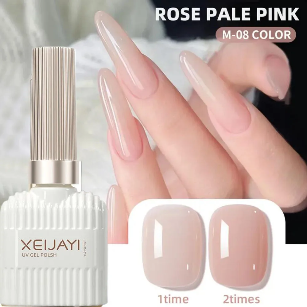 15ml Neutral Nude Pink Translucent Gel Nail Polish Semi Permanent God Girl Soak Off UV LED Gel Nails Art Varnishe Manicure Salon
15ml Neutral Nude Pink Translucent Gel Nail Polish Semi Permanent God Girl Soak Off UV LED Gel Nails Art Varnishe Manicure Salon