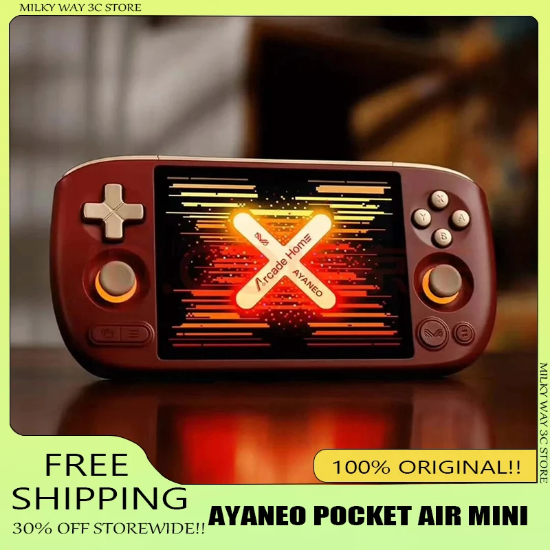 AYANEO Pocket AIR Mini Retro Limited Edition Consoles 4:3 Screen with Hall Joysticks and Triggers MTK Helio G90T Pocket Consoles
AYANEO Pocket AIR Mini Retro Limited Edition Consoles 4:3 Screen with Hall Joysticks and Triggers MTK Helio G90T Pocket Consoles