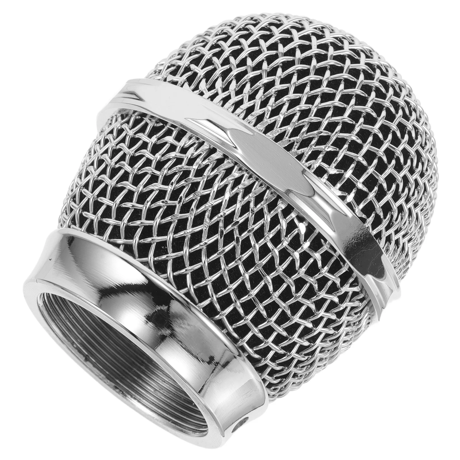 Small Microphone Metal Grille Head Replacement Heavy Duty Mic Mesh Head Protective Microphone Accessory for Concert Recording
Small Microphone Metal Grille Head Replacement Heavy Duty Mic Mesh Head Protective Microphone Accessory for Concert Recording
