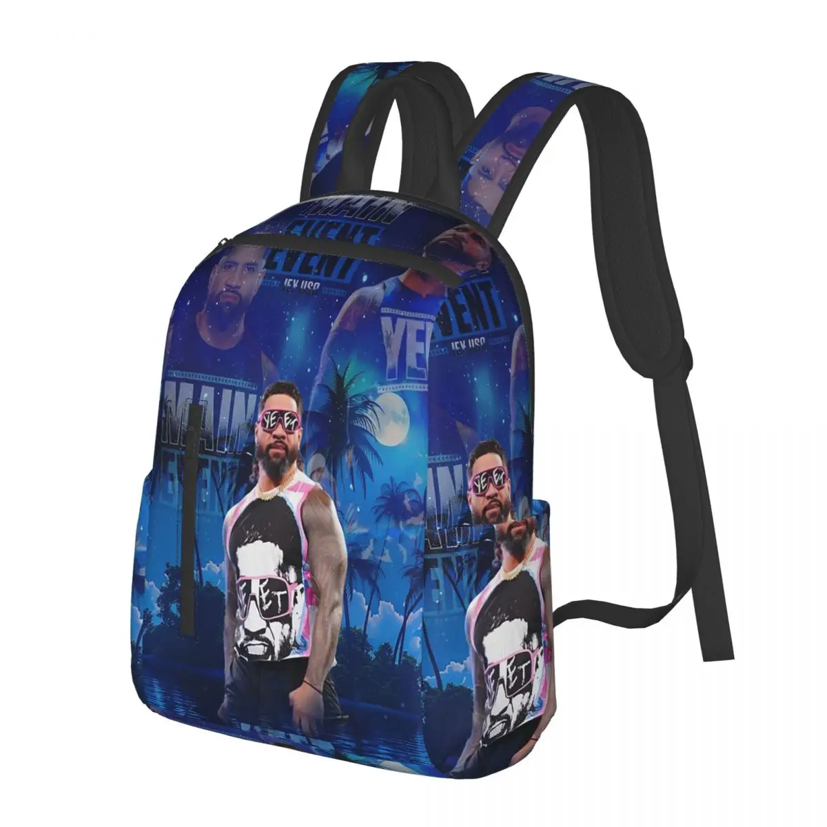 WWE Jey Uso Maint Event 2024, студенческий рюкзак, школьная сумка, походный дорожный рюкзак для мужчин и женщин, модная сумка для книг, сумки на плечо
WWE Jey Uso Maint Event 2024, студенческий рюкзак, школьная сумка, походный дорожный рюкзак для мужчин и женщин, модная сумка для книг, сумки на плечо