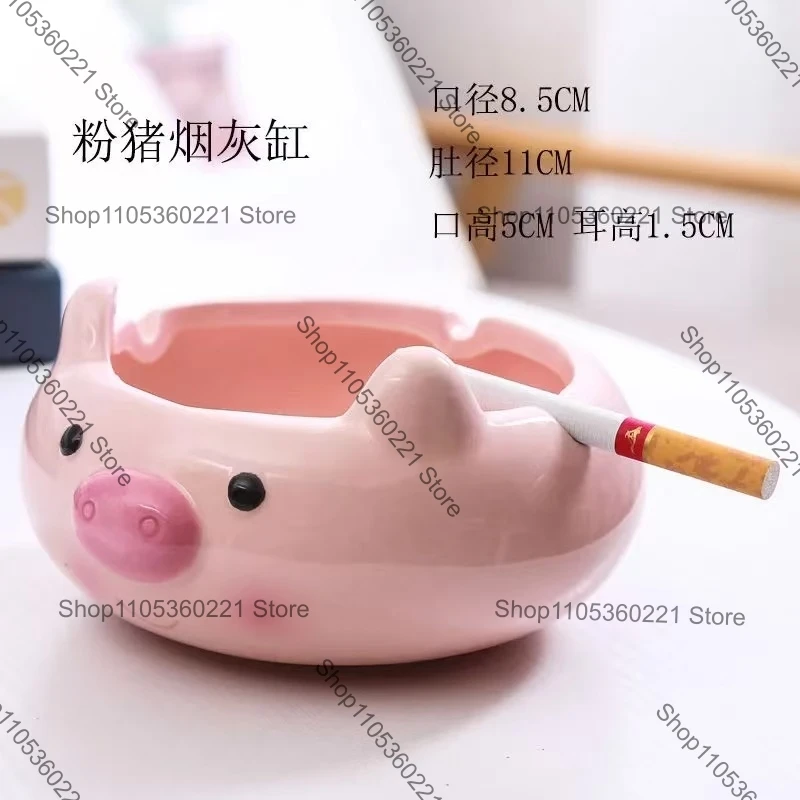 Cartoon Pink pig Ceramic Ashtray Creative Animal Shape Home Desktop Decoration Ashtray Office Tabletop Craft Ornament Men Gift
Cartoon Pink pig Ceramic Ashtray Creative Animal Shape Home Desktop Decoration Ashtray Office Tabletop Craft Ornament Men Gift