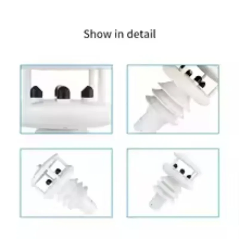NEW Veinasa VWS007H Automatic Heating Micro Ultrasonic Weather Station IP66 Waterproof Plastic Anemometer Pyranometer 0.1C T
NEW Veinasa VWS007H Automatic Heating Micro Ultrasonic Weather Station IP66 Waterproof Plastic Anemometer Pyranometer 0.1C T