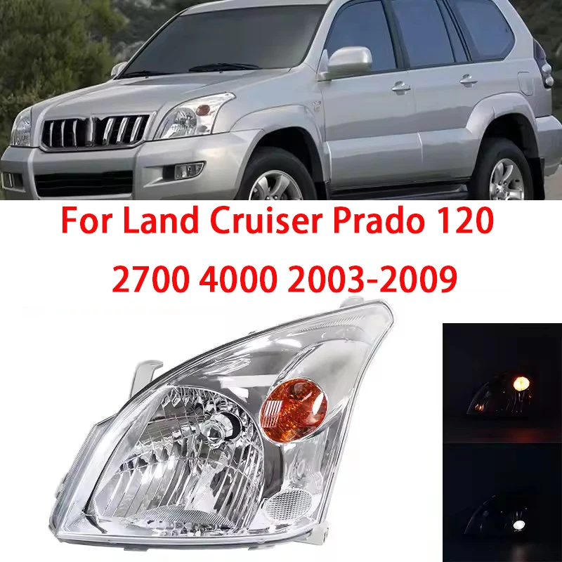 For Land Cruiser Prado 120 2700 4000 Car Accessories Front Bumper Driving Light Headlight Signal Lamp Auto Headlamp 2003-2009
For Land Cruiser Prado 120 2700 4000 Car Accessories Front Bumper Driving Light Headlight Signal Lamp Auto Headlamp 2003-2009