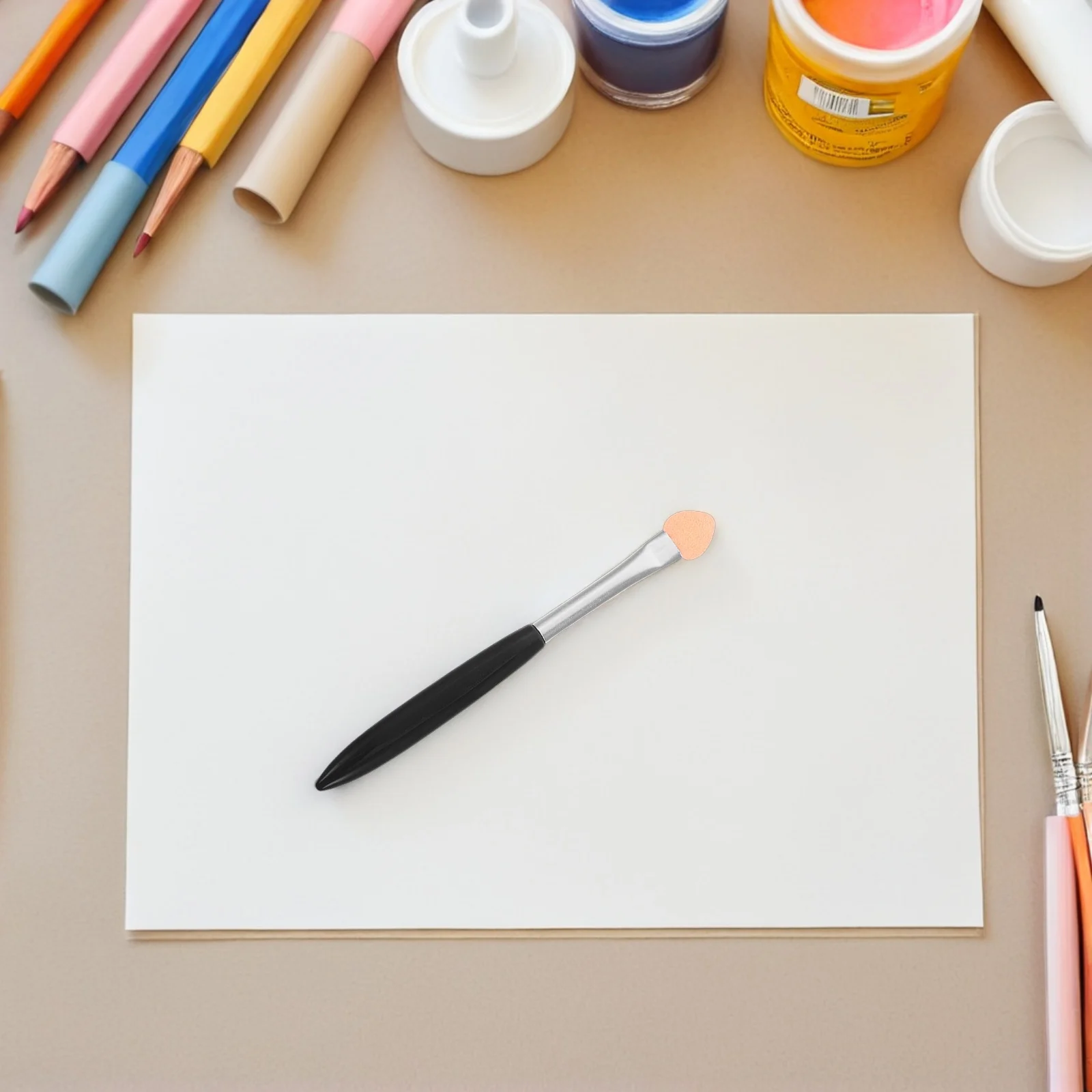 60pcs Mini Sponge Brushes Reusable Small Sponge Applicators For Craft Ink Blending Smooth Paint Application Diy Card Making
60pcs Mini Sponge Brushes Reusable Small Sponge Applicators For Craft Ink Blending Smooth Paint Application Diy Card Making