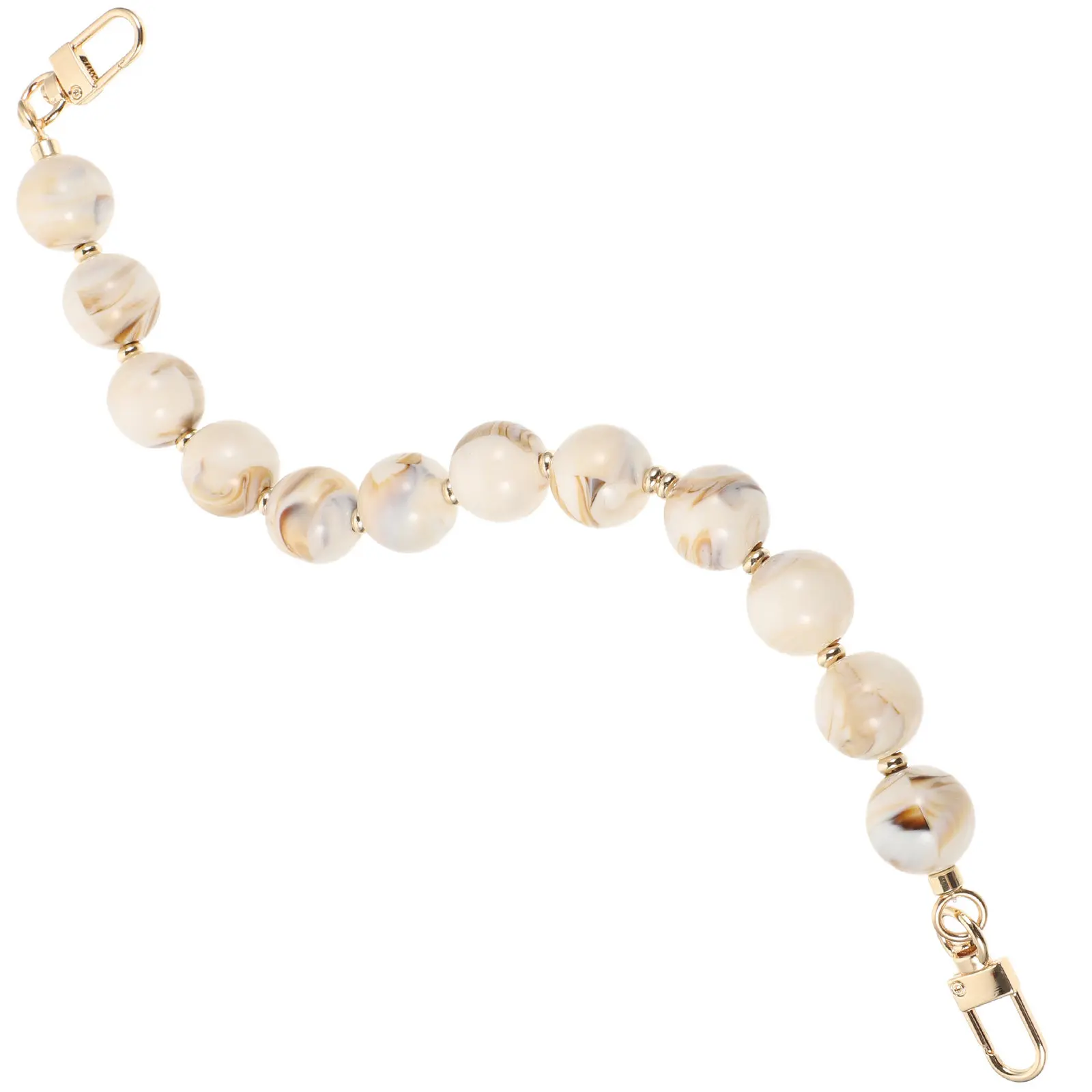 Fashionable Beaded Bag Chain Handle for Purse Clutch Evening Bag Tote Bucket Handbag Buckle Ends Wide Use Smooth
Fashionable Beaded Bag Chain Handle for Purse Clutch Evening Bag Tote Bucket Handbag Buckle Ends Wide Use Smooth