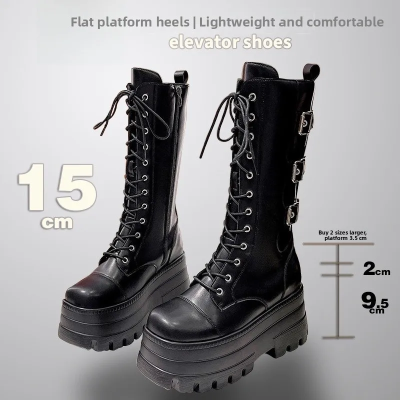 Женские высокие сапоги на каблуке 9 см для косплея, укороченные, с эффектом удлинения ног, для утончения икр
Женские высокие сапоги на каблуке 9 см для косплея, укороченные, с эффектом удлинения ног, для утончения икр