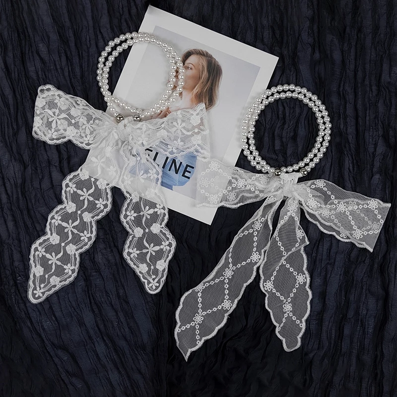 New Retro Lace Silk Scarf Long High-end Versatile Decorative Streamer Headband Multi-functional Scarf Headband Headwear
New Retro Lace Silk Scarf Long High-end Versatile Decorative Streamer Headband Multi-functional Scarf Headband Headwear