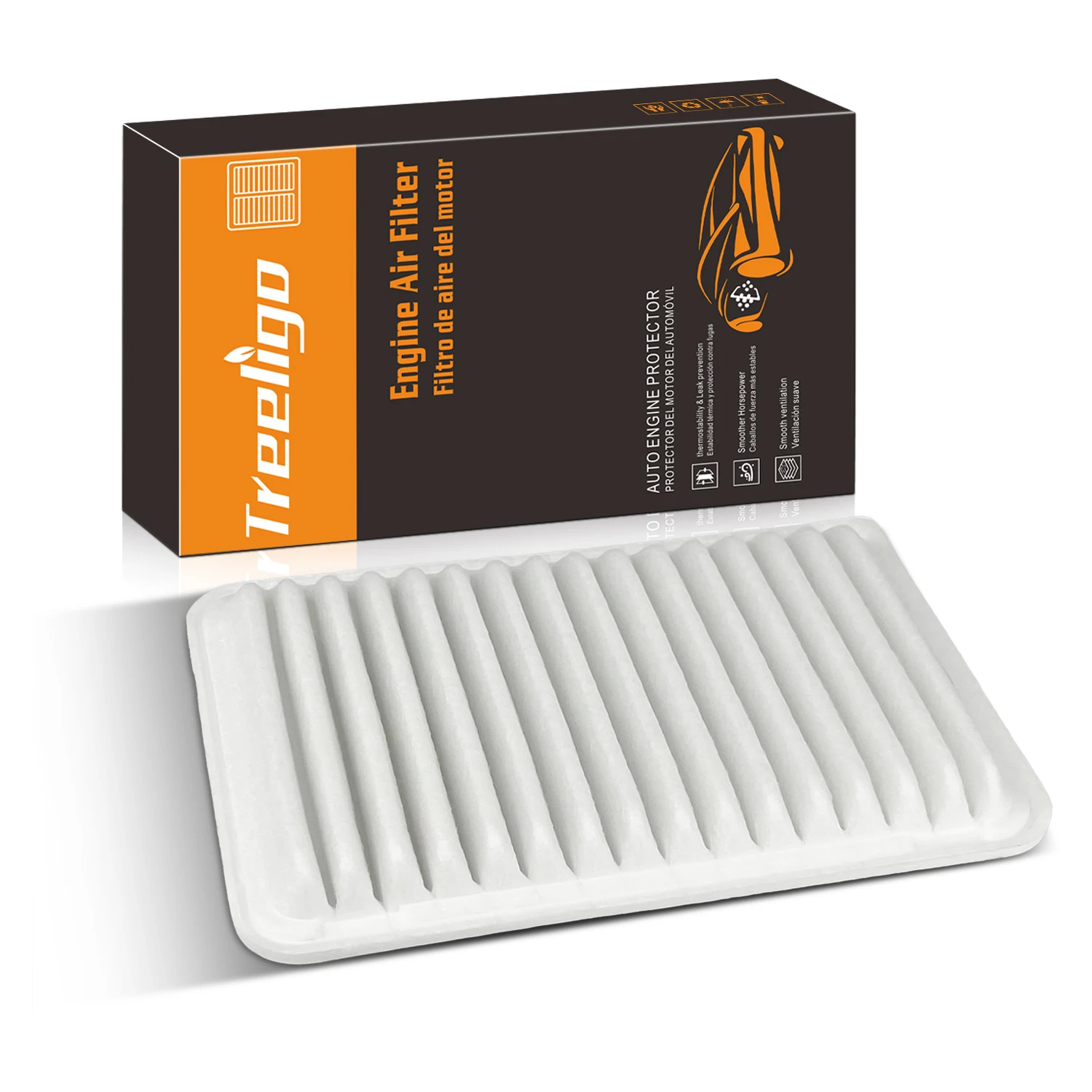 Treeligo 1PCS CA9360 Replacement Engine Air Filter For Toyota Lexus Vehicles/Fits For Lexus ES300, RX330 178010H010, 178010H020
Treeligo 1PCS CA9360 Replacement Engine Air Filter For Toyota Lexus Vehicles/Fits For Lexus ES300, RX330 178010H010, 178010H020