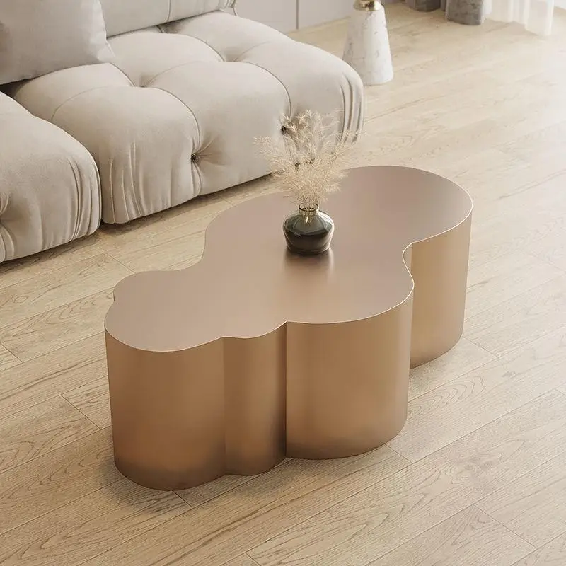 Creative special-shaped stainless steel mirror silver light luxury living room tea table coffee table two minimum approval
Creative special-shaped stainless steel mirror silver light luxury living room tea table coffee table two minimum approval