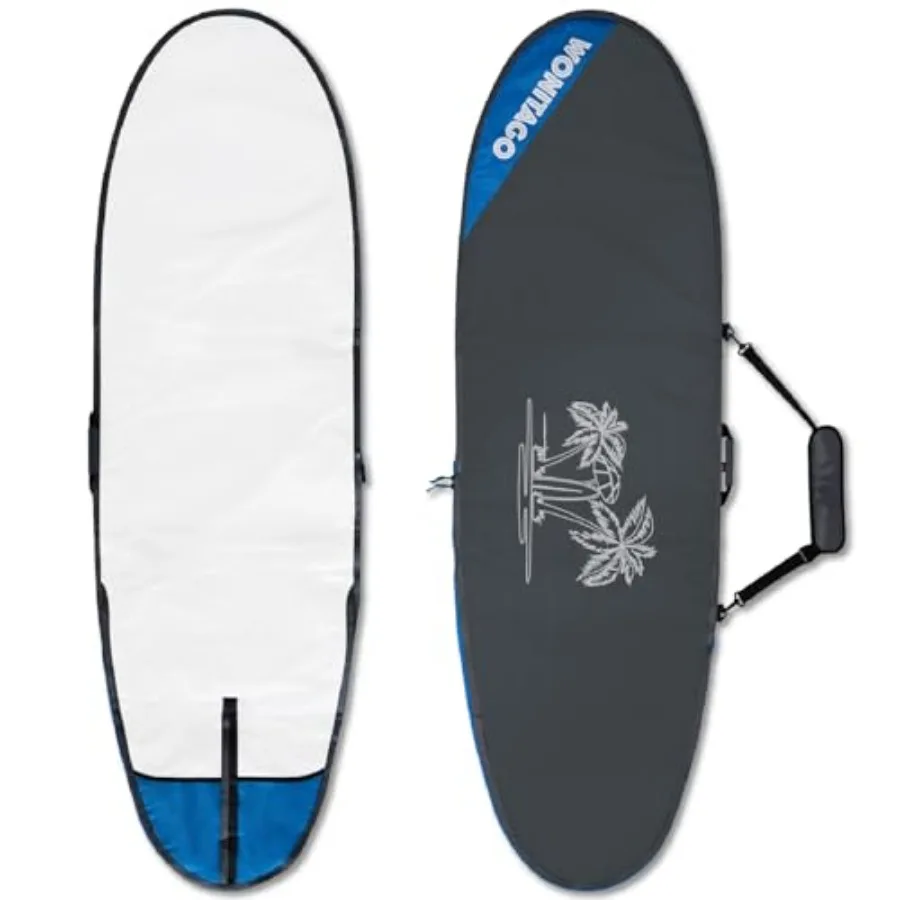 Surfboard Bag Zippered Day Bag with Shoulder Strap, Surfboard Carrying Bags for Storage and Transport, Size 8'0
Surfboard Bag Zippered Day Bag with Shoulder Strap, Surfboard Carrying Bags for Storage and Transport, Size 8'0