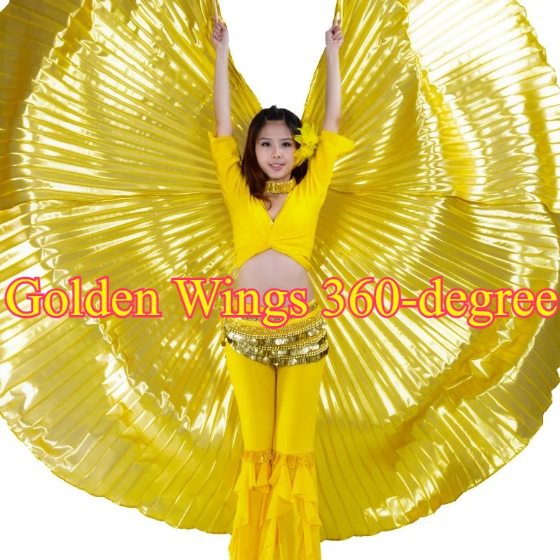 Belly Dance Golden Wings 360-degree Non-split Belly Dance Golden Low-price Openin Wings Indian Sequins Belly Dance Performance
Belly Dance Golden Wings 360-degree Non-split Belly Dance Golden Low-price Openin Wings Indian Sequins Belly Dance Performance