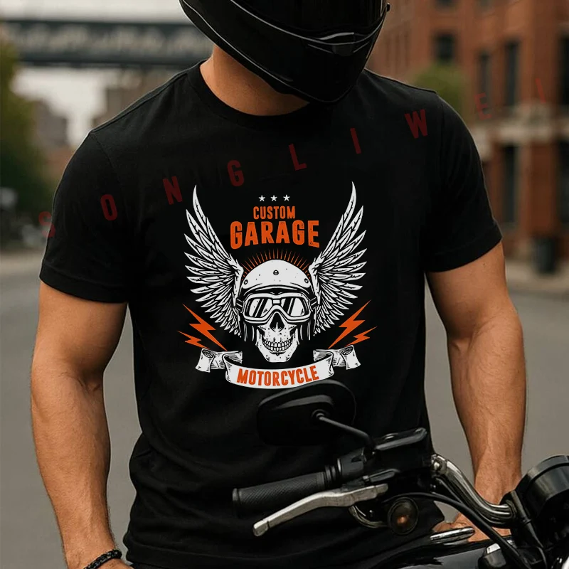 Custom Garage Motorcyclecotton T-Shirt Moto Fans New Fashion Summer Men Short Sleeve O-Neck T Shirt Tees
Custom Garage Motorcyclecotton T-Shirt Moto Fans New Fashion Summer Men Short Sleeve O-Neck T Shirt Tees