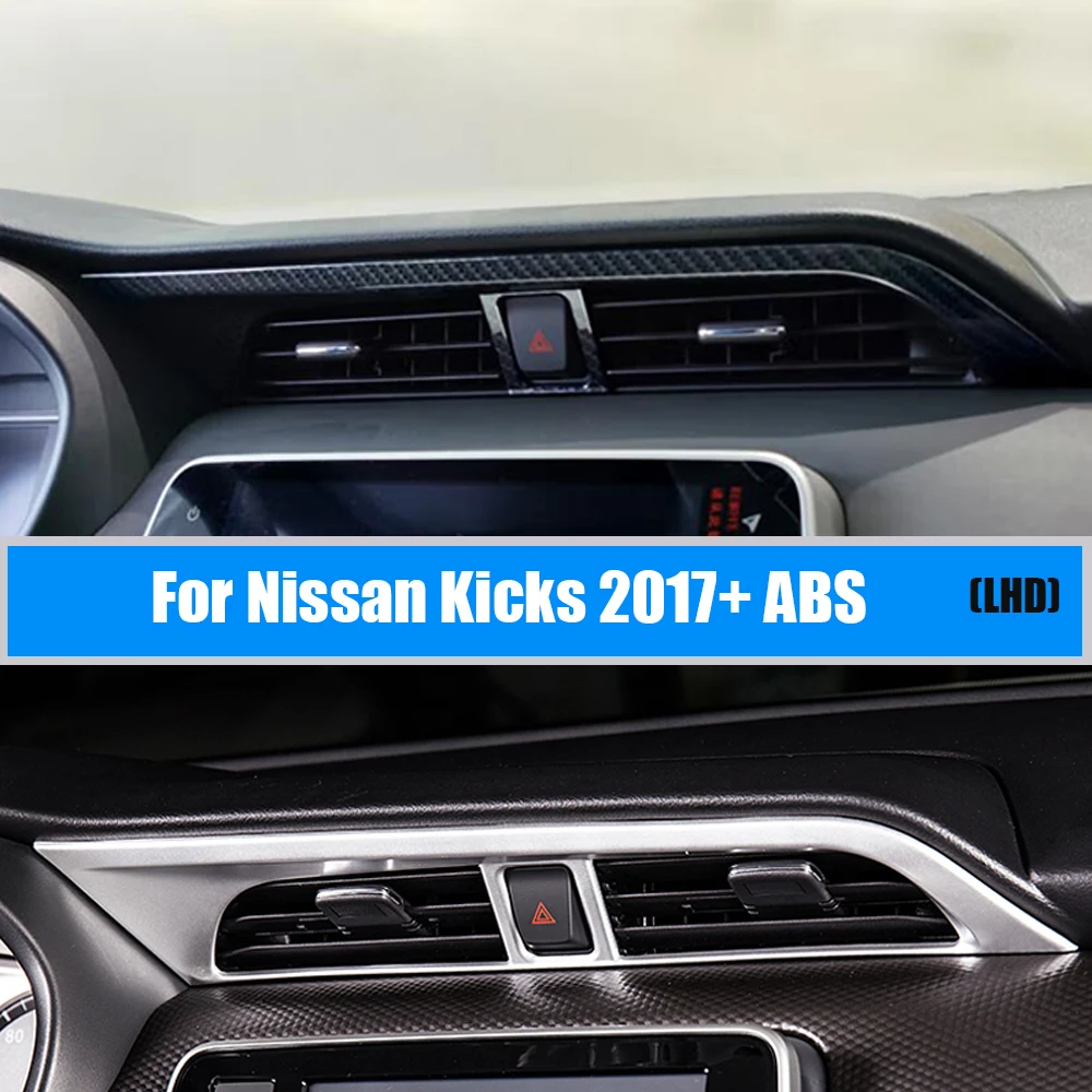 For Nissan Kicks 2017-2021 ABS Matte/Carbon LHD Car middle air outlet Decoration Panel Cover Trim Car-Styling Accessories
For Nissan Kicks 2017-2021 ABS Matte/Carbon LHD Car middle air outlet Decoration Panel Cover Trim Car-Styling Accessories
