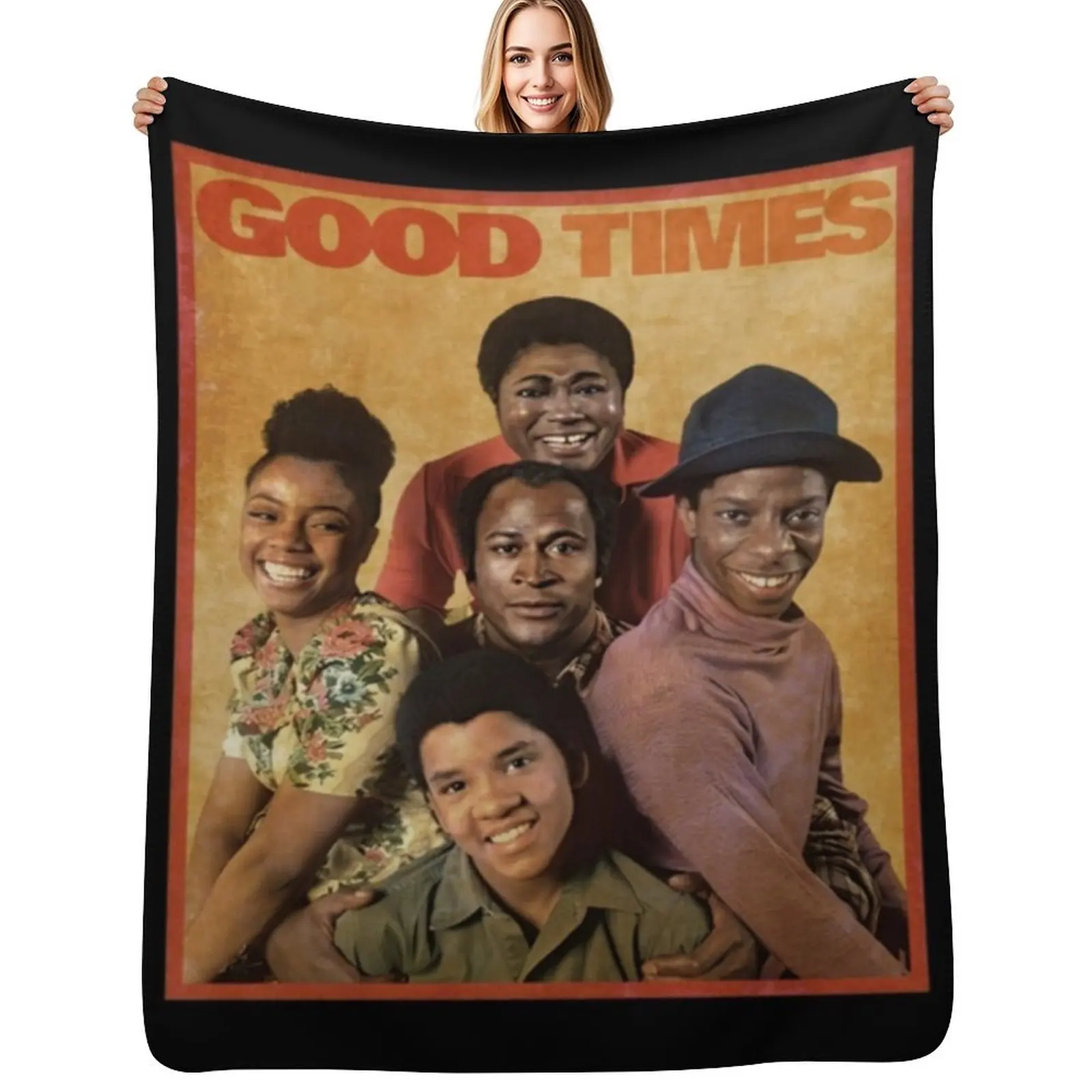 Good Times Throw Blanket Soft Warm Blanket Gift for Grandparents
Good Times Throw Blanket Soft Warm Blanket Gift for Grandparents